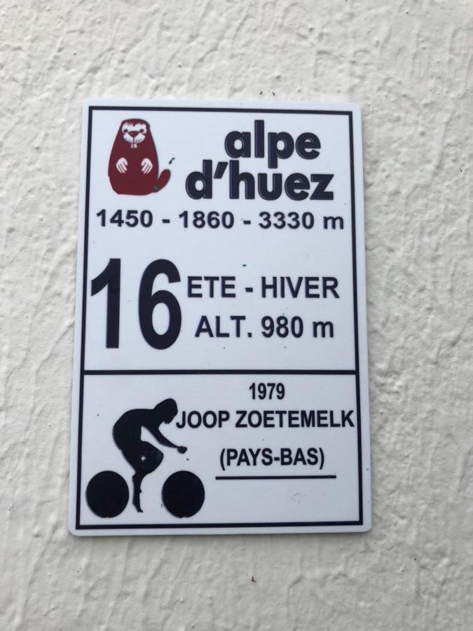 Appartement Rez De Jardin Montee De L'Alpe D'Huez La Garde  Buitenkant foto