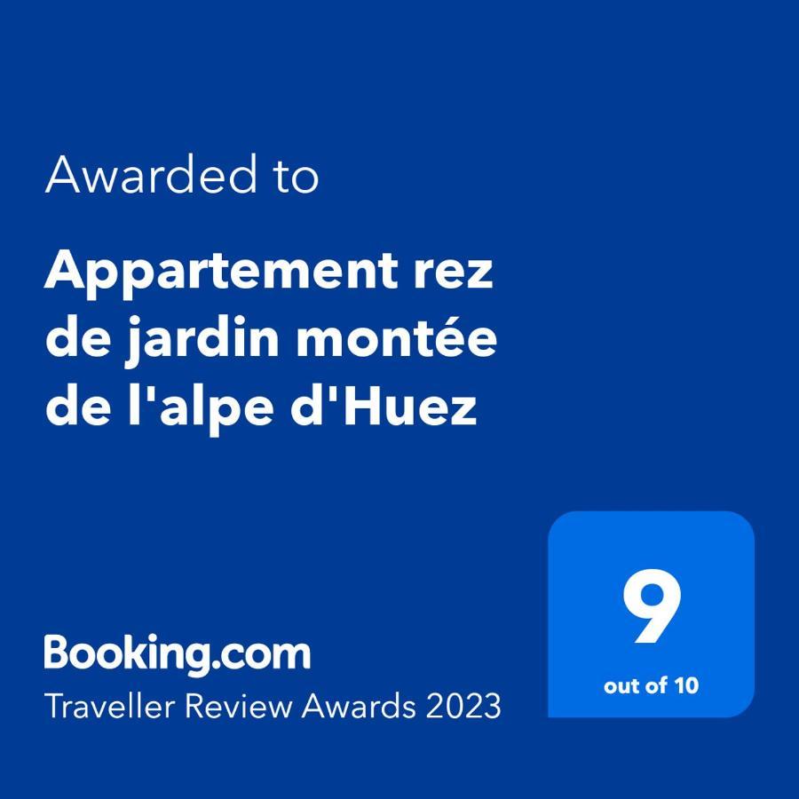 Appartement Rez De Jardin Montee De L'Alpe D'Huez La Garde  Buitenkant foto